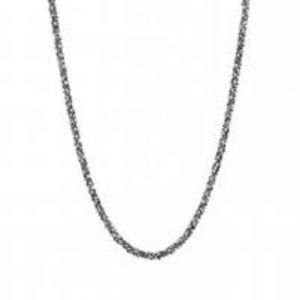 Mi Moneda Sterling Silver Destello Necklace 35.5"